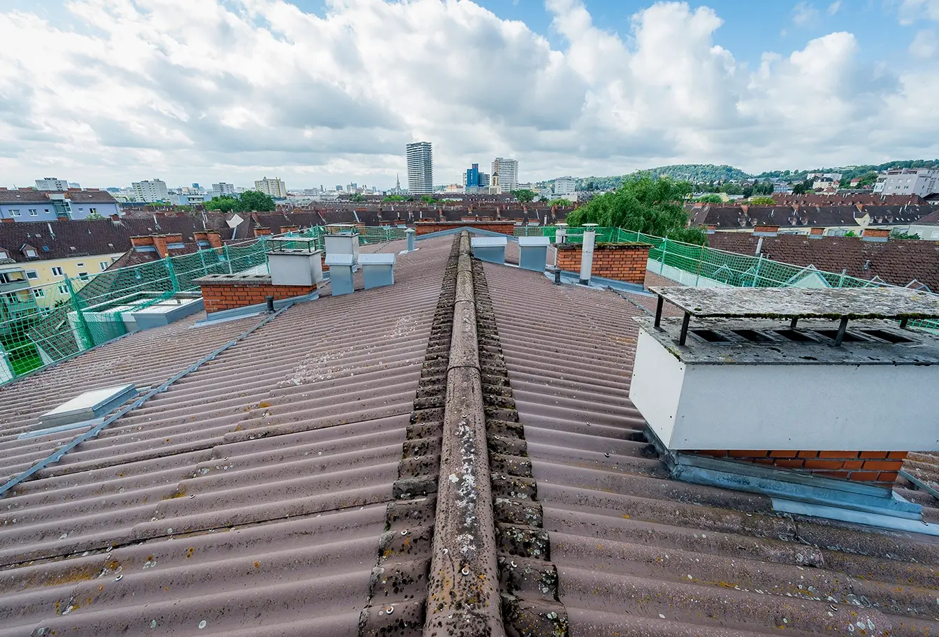 Dacheindeckung besichtigen - Dachdeckung