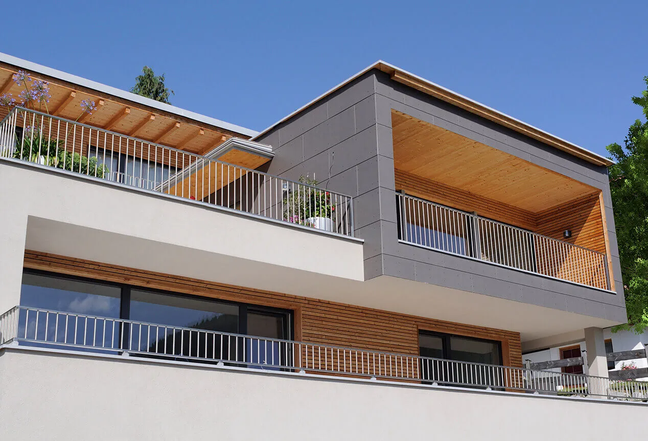 Wetterfeste Fassadenplatten für den Außenbereich bieten maximale Gestaltungsfreiheit