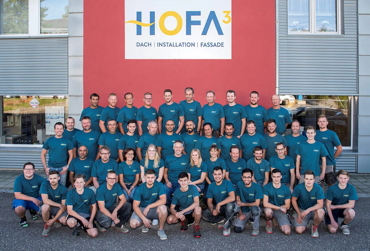 Team von HOFA in Vorderweißenbach